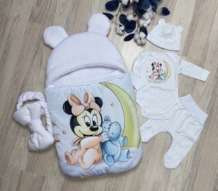 Демісезонний Комплект на виписку з пологового будинку ПА030 77 фото