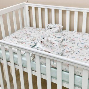 Сменное постельное белье в детскую кроватку Baby Mix Кролики 0391286 фото