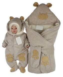 Набор на выписку осенью Little Bear какао КП ЛБ76 фото