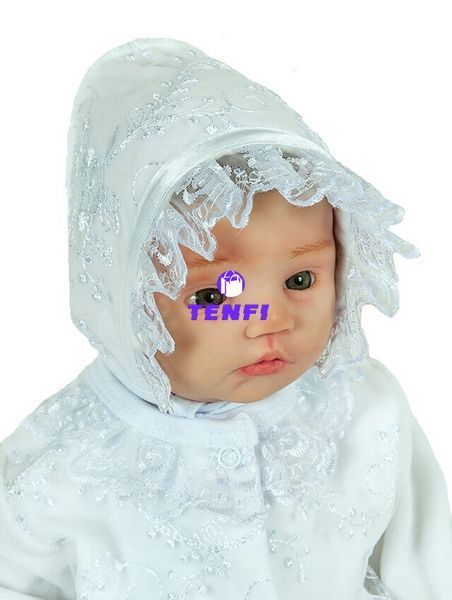 Демисезонный комплект на выписку из роддома Красотка Lux белый КП КРС9 фото