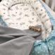 Кокон гнездышко (позиционер) Baby Design Baby серо-голубой 5019462 фото 3
