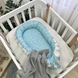 Кокон гнездышко (позиционер) Baby Design Baby серо-голубой 5019462 фото 6