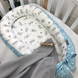 Кокон гнездышко (позиционер) Baby Design Baby серо-голубой 5019462 фото 5