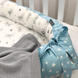Кокон гнездышко (позиционер) Baby Design Baby серо-голубой 5019462 фото 4