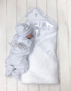 Набор для крещения My Little Angel серебро 56 см КР ЛМ4-1 фото