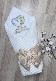 Зимовий Конверт на виписку з з'ємним синтепоном СУ031 2207 фото