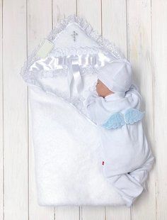 Набор для крещения My Little Angel голубой 56 см КР ЛМ5-1 фото