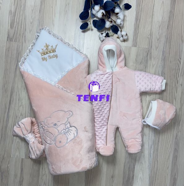 Зимовий Комплект на виписку з пологового будинку ТС030 2296 фото