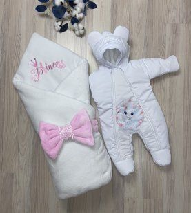 Зимовий Комплект на виписку з пологового будинку ТС044 2375 фото
