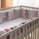 Постільний комплект для новонароджених у ліжечко Kids toys Ведмедик рожевий NEW 0269204-1 фото 7