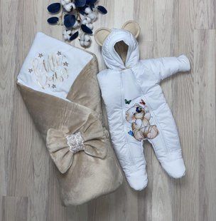 Зимовий Комплект на виписку з пологового будинку ТС062 1132 фото