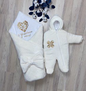 Зимовий Комплект на виписку з пологового будинку ТС031 2307 фото