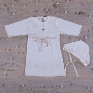Рубашка для крещения девочке Христина-2 56 см КП БС36 фото