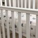 Простынь детская Звезда большая серая на белом 1700356 фото 1