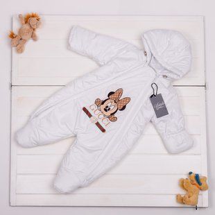 Демісезонний комбінезон дитячий Look для дівчинки Міні 62-74 см КБ КТ150 фото