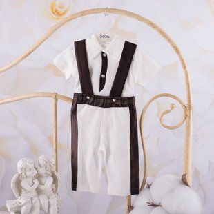 Костюм "Стіляшка" к.р. кофта, штани Шоколадний Інтерлок 56 см 509039153 фото