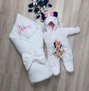 Зимовий Комплект на виписку з пологового будинку ТС056 1131 фото