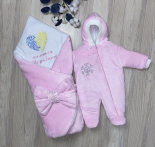 Зимовий Комплект на виписку з пологового будинку ТС024 1122 фото