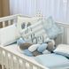 Захисні борти для дитячого ліжечка Design Геометрія блакитна 0739248 фото 1