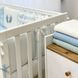 Захисні борти для дитячого ліжечка Design Геометрія блакитна 0739248 фото 3