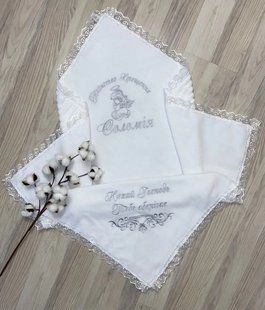 Тепла іменна крижма для хрещення (БУДЬ-ЯКЕ ІМ'Я) КР ТС1 фото