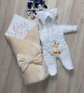 Зимовий Комплект на виписку з пологового будинку ТС080 2124 фото