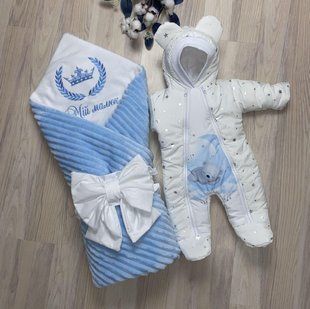 Демисезонный Комплект на выписку из роддома ПА034 2806 фото