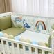 Постельный комплект для новорожденных в кроватку Design Дино, цвет оливковый 0239185 фото 5