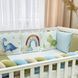Постельный комплект для новорожденных в кроватку Design Дино, цвет оливковый 0239185 фото 6