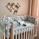 Постельный комплект для новорожденных в кроватку Baby Dream Радуги, цвет горчица 0203501 фото 2