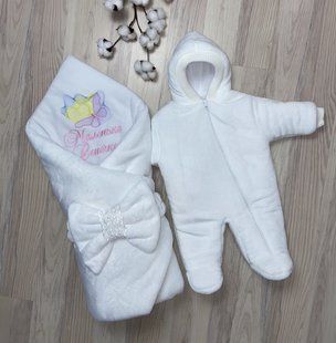 Зимовий Комплект на виписку з пологового будинку ТС011 1825 фото