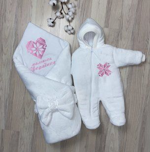 Зимовий Комплект на виписку з пологового будинку ТС012 935 фото