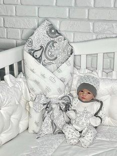 Комплект на выписку из роддома Корона-вензеля КВ ВД30 фото