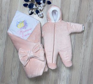 Зимовий Комплект на виписку з пологового будинку ТС027 2261 фото