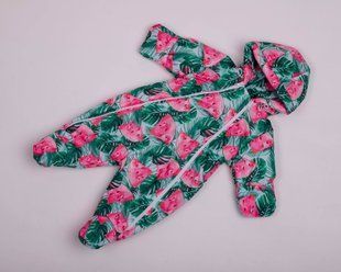 Детский комбинезон весна-осень для новорожденных Look Арбузик 62-74 см КБ КТ133 фото