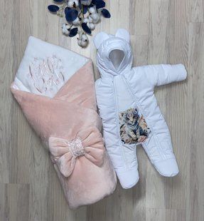 Зимовий Комплект на виписку з пологового будинку ТС059 1037 фото