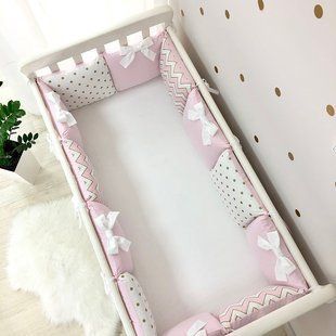 Бортики Shine розовый зигзаг 074709 фото