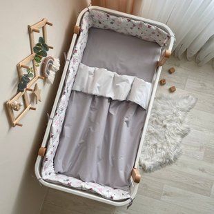 Постельный комплект для новорожденных в кроватку Baby Dream Stars розовый 0203422 фото