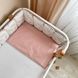 Постельный комплект для новорожденных в кроватку Baby Dream Гілочки котики пудра, цвет пудра 0203754 фото 3